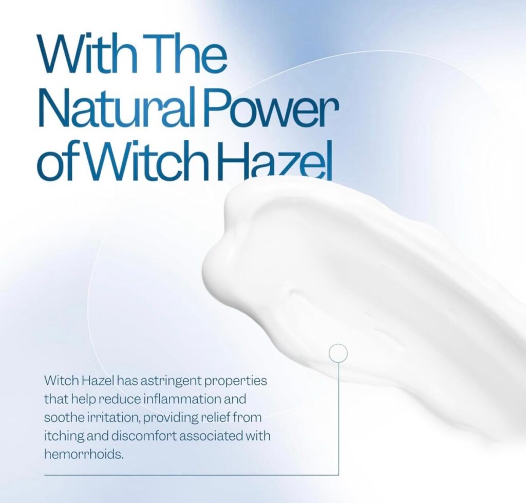 Witchazel cream for hemorrhoids 