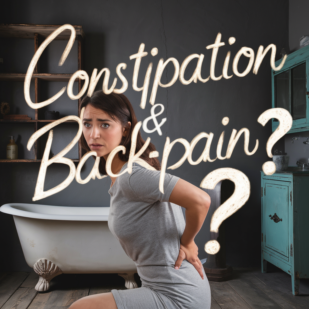 Constipation and backpain 