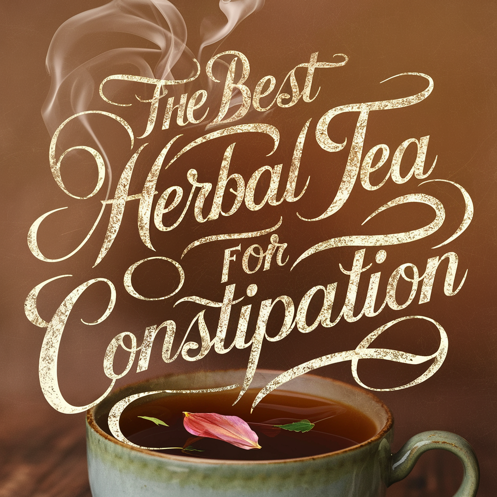 Herbal tea that helps with constipation 