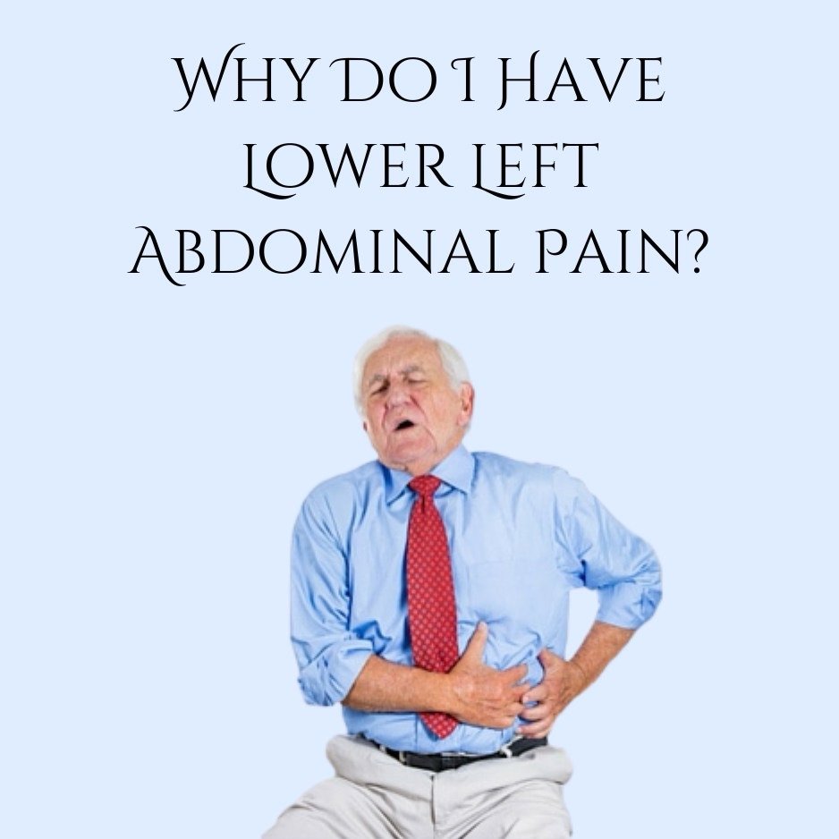 Why does my lower left abdomen hurt? 