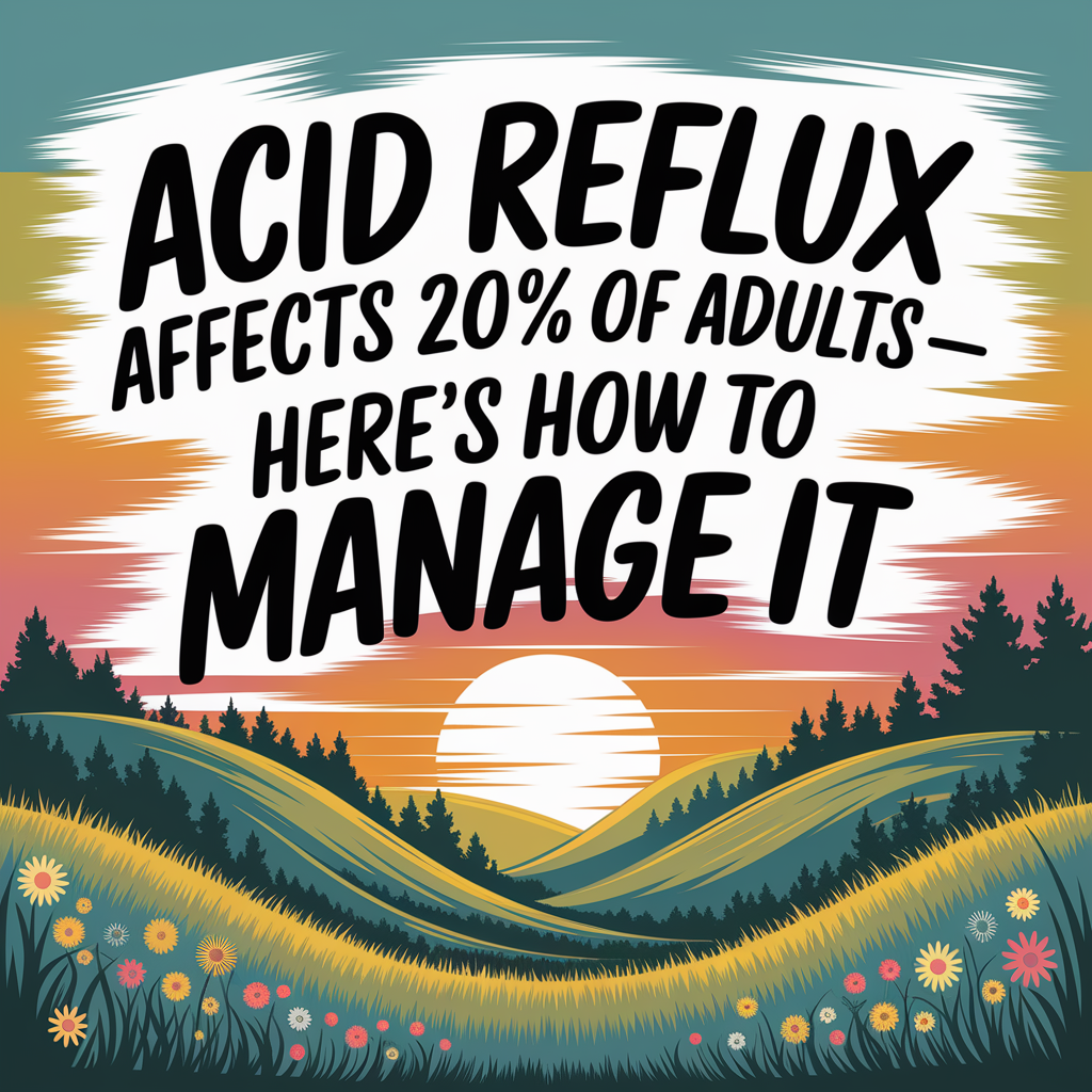 Acid Reflux Affects 20% of Adults—Here’s How to Manage It