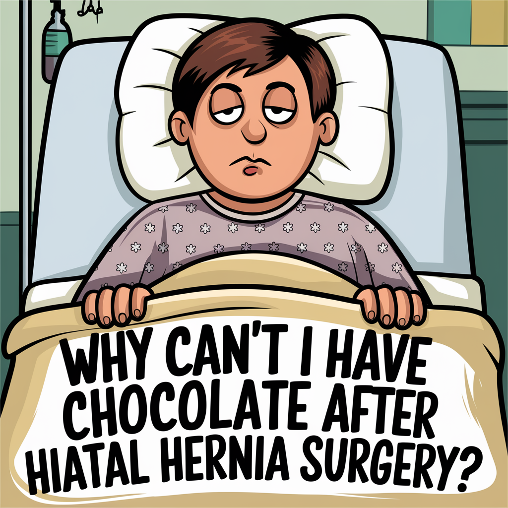 Why can’t I have chocolate after hiatal hernia surgery?