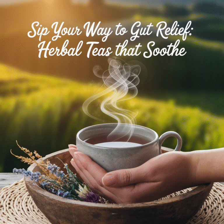 Sip Your Way to Gut Relief: Herbal Teas That Soothe