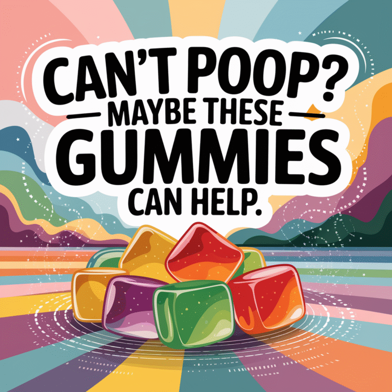 Can't Poop? Maybe These Gummies Can Help