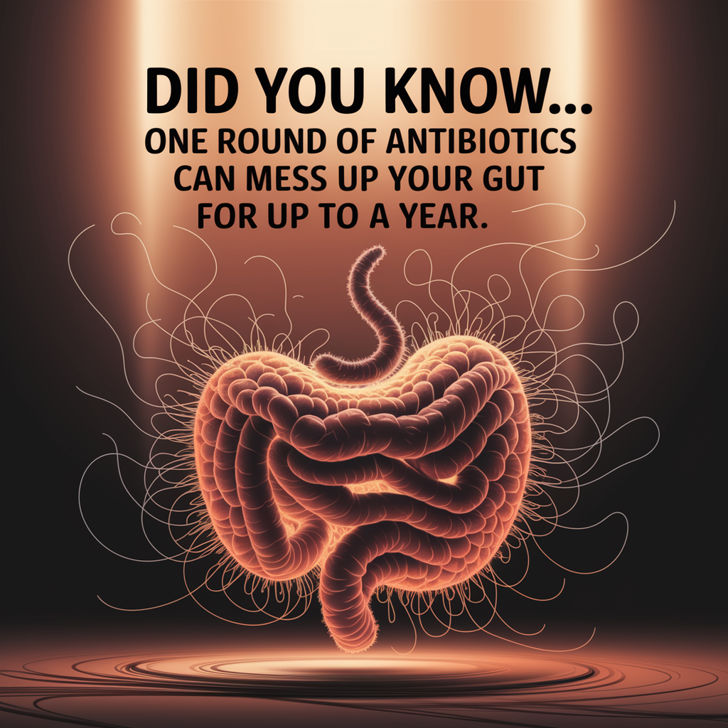 How Antibiotics Can Wreck Your Gut For A Year