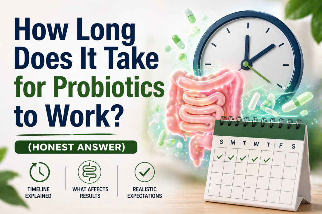 How Long Does It Take for Probiotics to Work? (Honest Answer)
