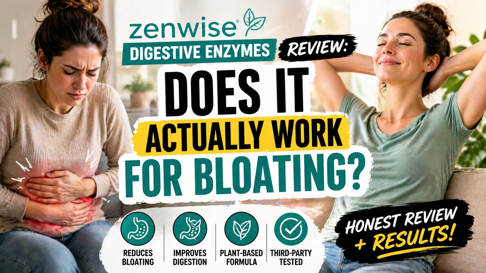 Zenwise Digestive Enzymes Review: Does It Actually Work for Bloating?