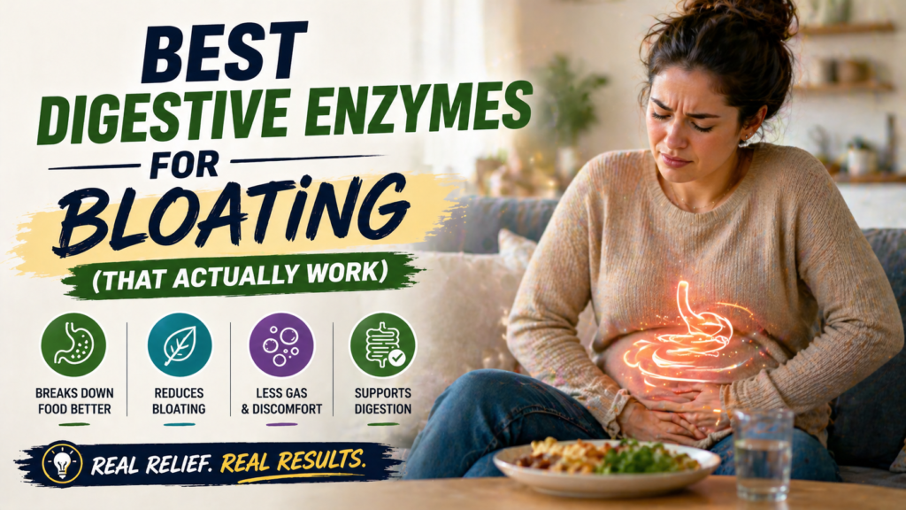Best Digestive Enzymes for Bloating (That Actually Work)