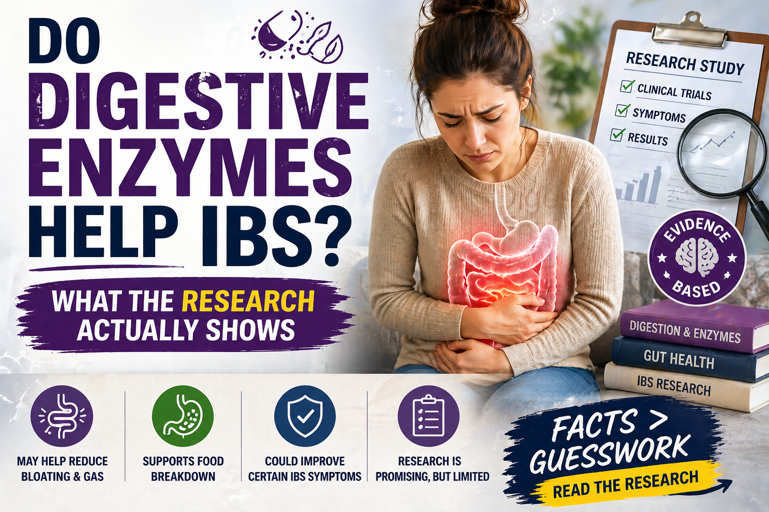 Do Digestive Enzymes Help IBS? What the Research Actually Shows