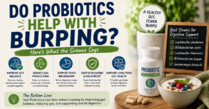 Do Probiotics Help With Burping?